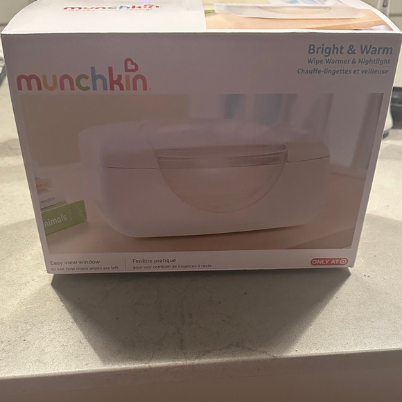 Munchkin White Wipe Warmer with Nightlight - Picture 1 of 4